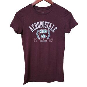 Aeropostale NYC 1987 Crest Graphic Tee